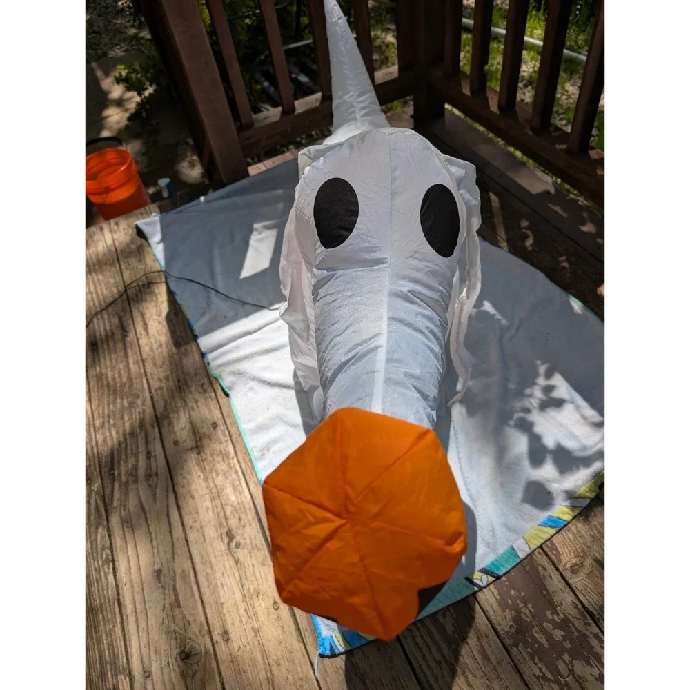 Gemmy The‎ Nightmare Before Christmas Zero The Ghost Dog 4.5 Ft Wide Airblown